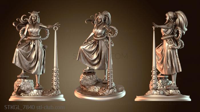 Статуэтки девушки Мини-бюст Ямато