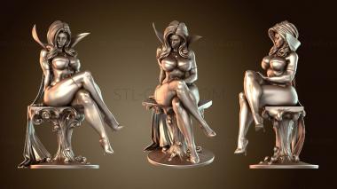 3D модель Ян Темная Королева (STL)