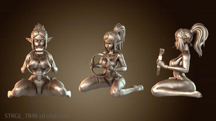 Статуэтки девушки Год Зельды SFW