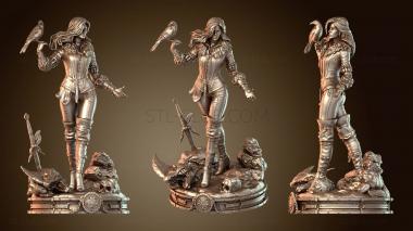 3D модель Йеннифэр (STL)