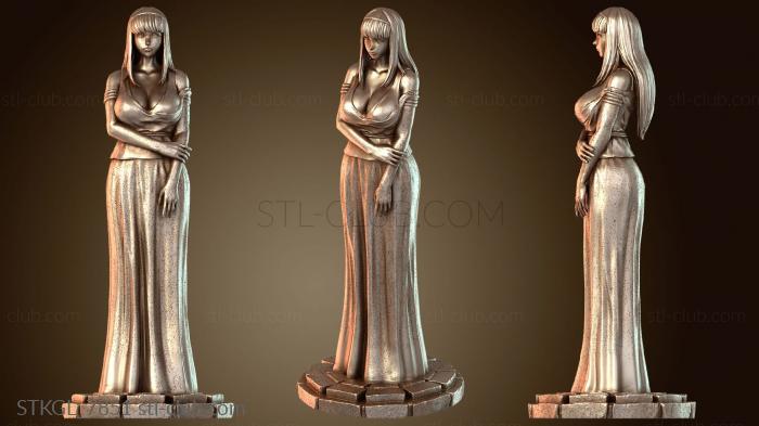 Статуэтки девушки Имир Рендер