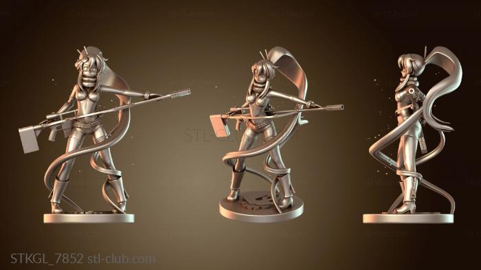 Статуэтки девушки Йоко Тенген Топпа Гуррен Лаганн