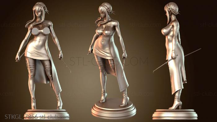 Статуэтки девушки Йор и Аня Форджер Соло