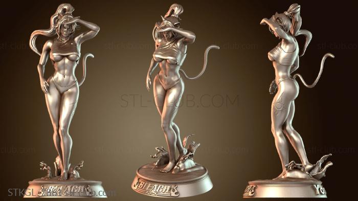 Статуэтки девушки Йоруичи из Bleach Board