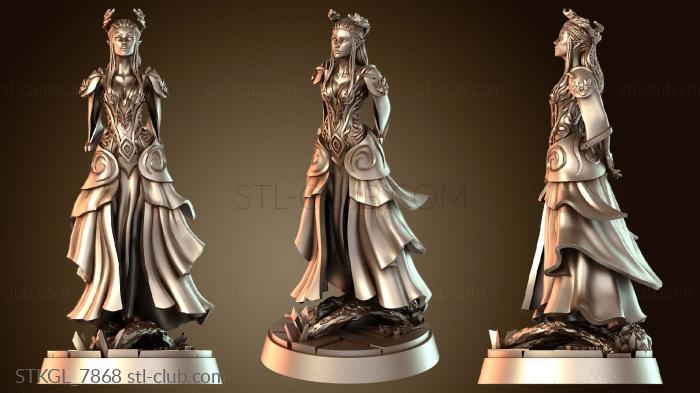 Статуэтки девушки Молодой эльф, женский вариант