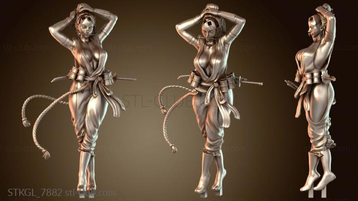 Статуэтки девушки Юзуриха Большая