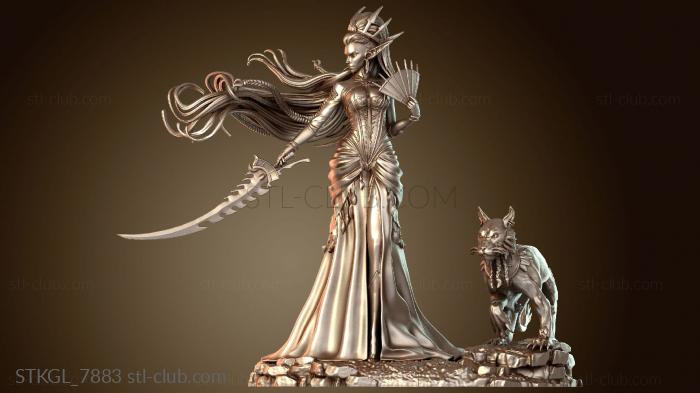 Статуэтки девушки Иврайна