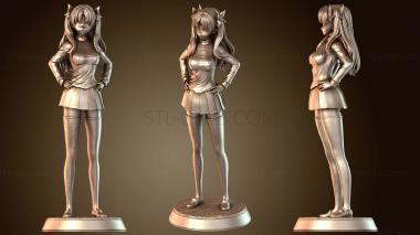 3D модель Захен Рин Тосака (STL)