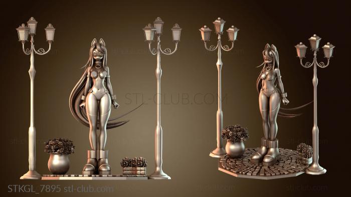 Статуэтки девушки Ёжик Заззи