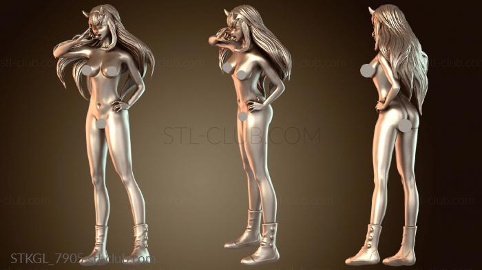 Статуэтки девушки Вариант Zero Two NSFW