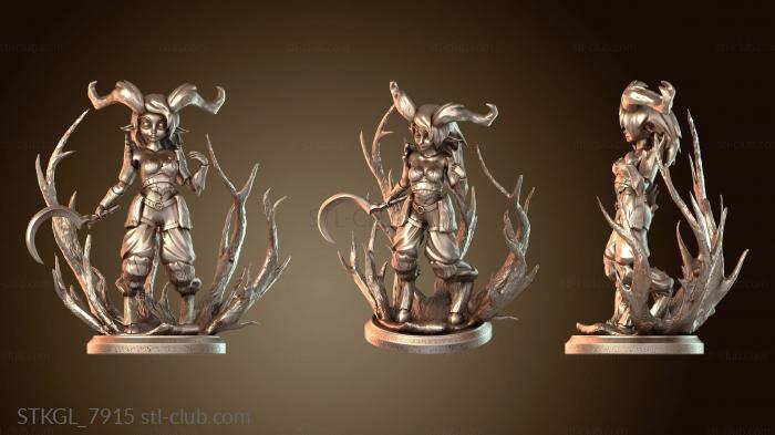 Статуэтки девушки STKGL_7915