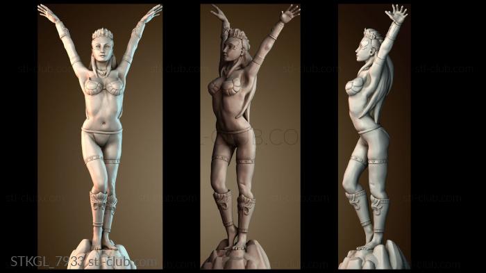 Статуэтки девушки STKGL_7933