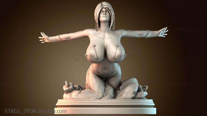 Статуэтки девушки STKGL_7934