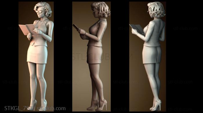 Статуэтки девушки STKGL_7938