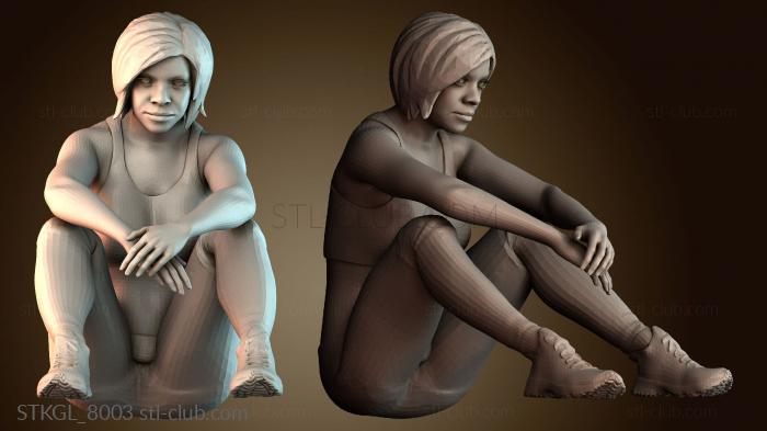 Статуэтки девушки STKGL_8003