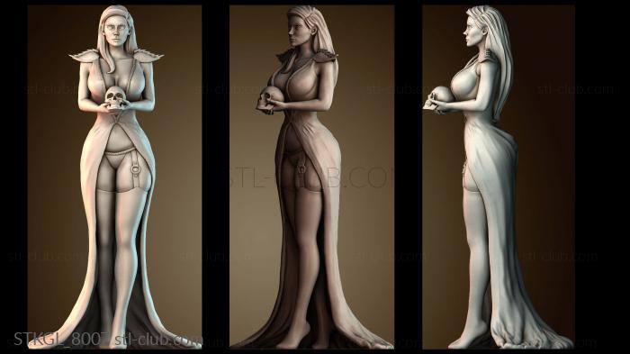 Статуэтки девушки STKGL_8007