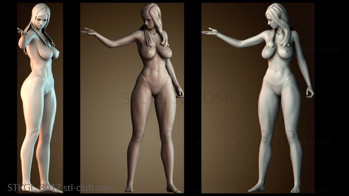 Статуэтки девушки STKGL_8017