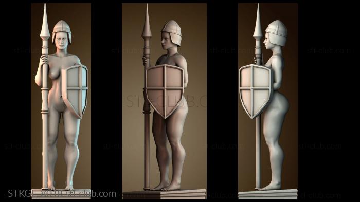 Статуэтки девушки STKGL_8018