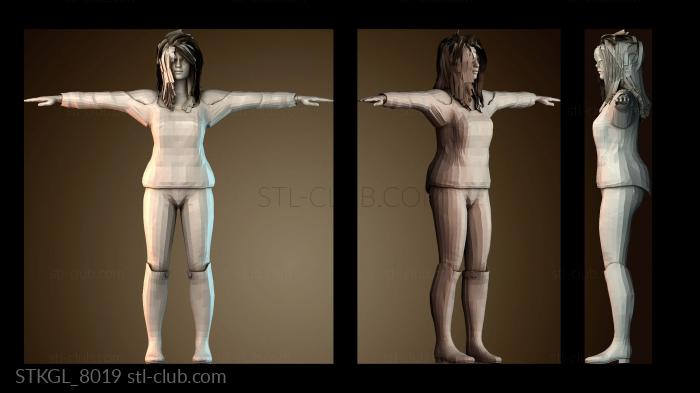 Статуэтки девушки STKGL_8019