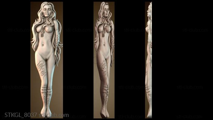 Статуэтки девушки STKGL_8037