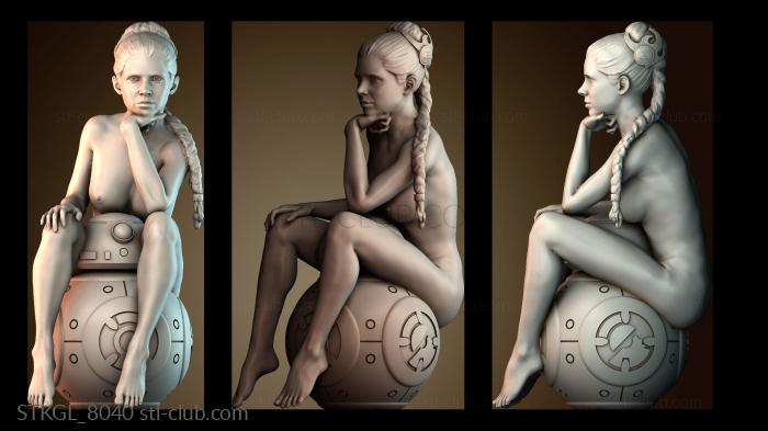 Статуэтки девушки STKGL_8040