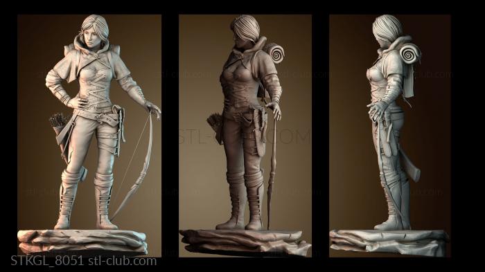 Статуэтки девушки STKGL_8051