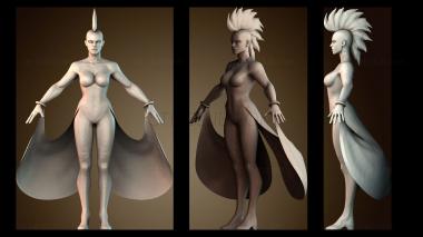 3D модель Женщины Темпестаде (STL)