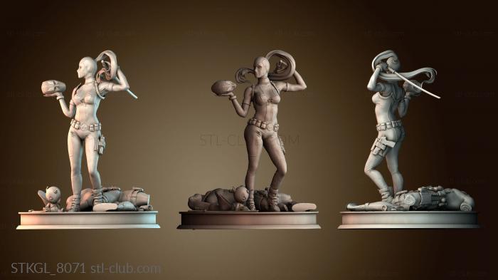 Статуэтки девушки STKGL_8071