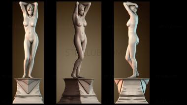 3D модель Теряющая девушка (STL)