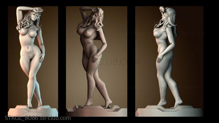 Статуэтки девушки STKGL_8086