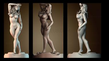 3D модель Обнаженная девушка (STL)