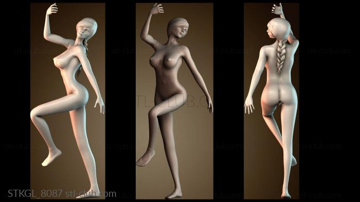 Статуэтки девушки STKGL_8087