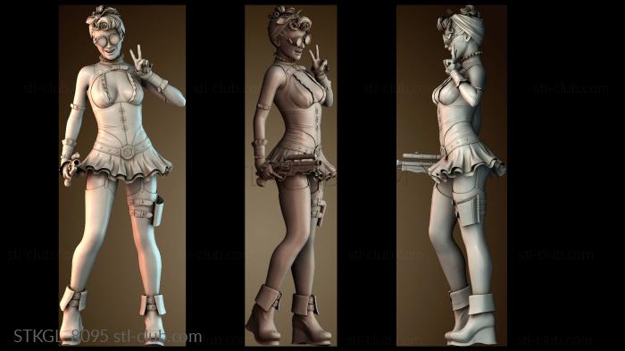 Статуэтки девушки STKGL_8095