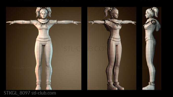 Статуэтки девушки STKGL_8097