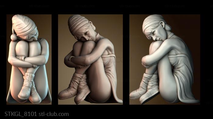 Статуэтки девушки STKGL_8101