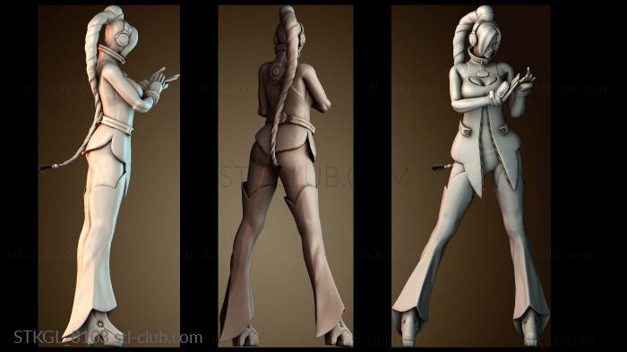 Статуэтки девушки STKGL_8103