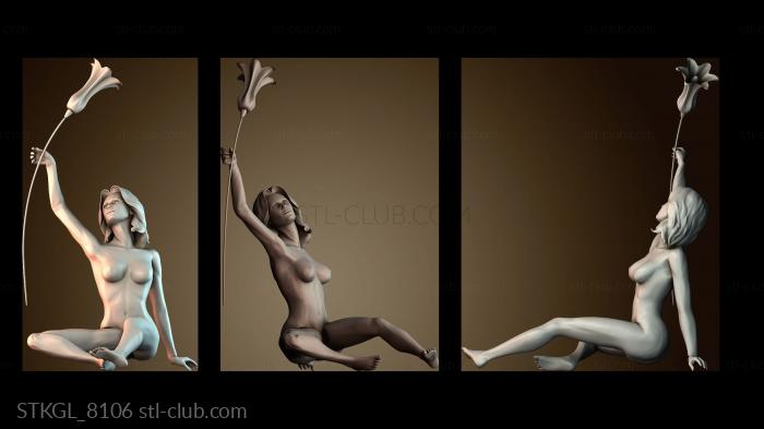 Статуэтки девушки STKGL_8106