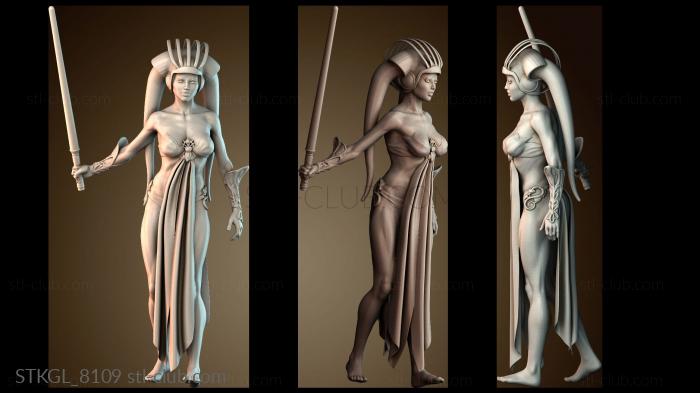 Статуэтки девушки STKGL_8109