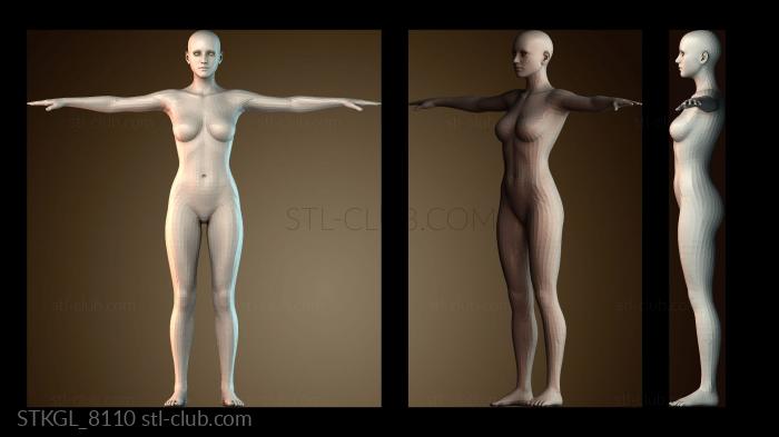 Статуэтки девушки STKGL_8110