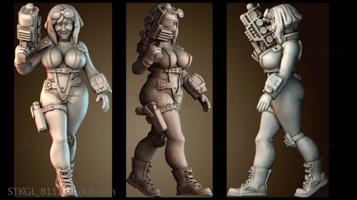 Статуэтки девушки STKGL_8111