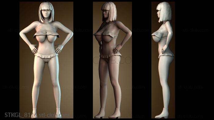 Статуэтки девушки STKGL_8116