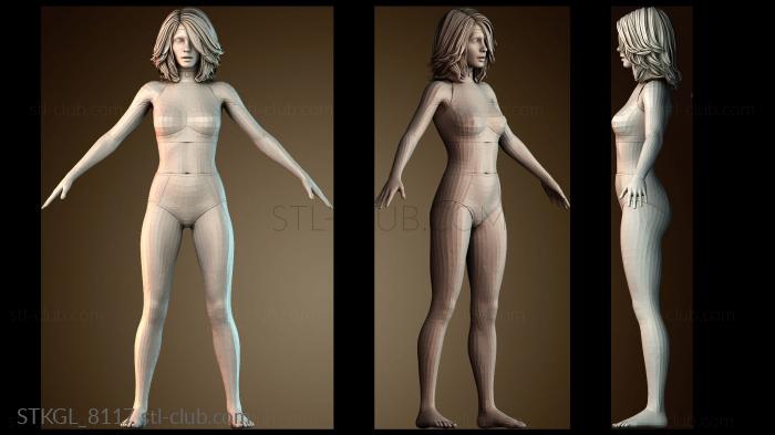 Статуэтки девушки STKGL_8117