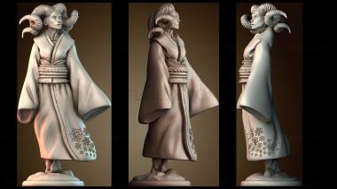 3D модель Мисс Юки Демон (STL)