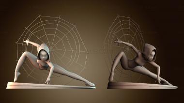 3D модель Женщины пауки Гвен (STL)