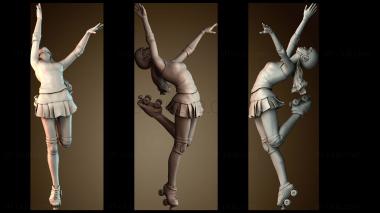 3D модель Победный танец для женщин (STL)
