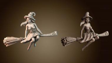 3D модель Женщина ведьма (STL)