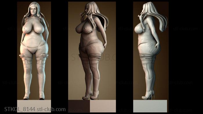 Статуэтки девушки STKGL_8144