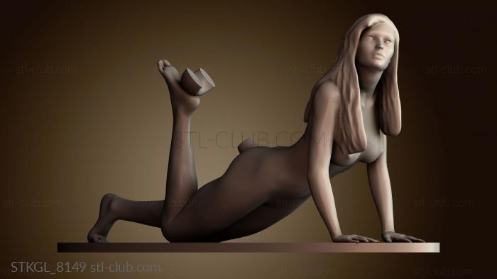 Статуэтки девушки STKGL_8149