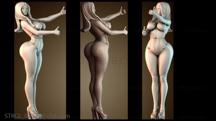 Статуэтки девушки STKGL_8152