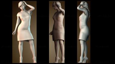 3D модель Поза женщины (STL)